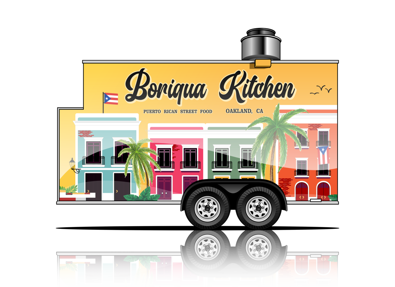 Food Truck and Food Stand - Realistic Designs