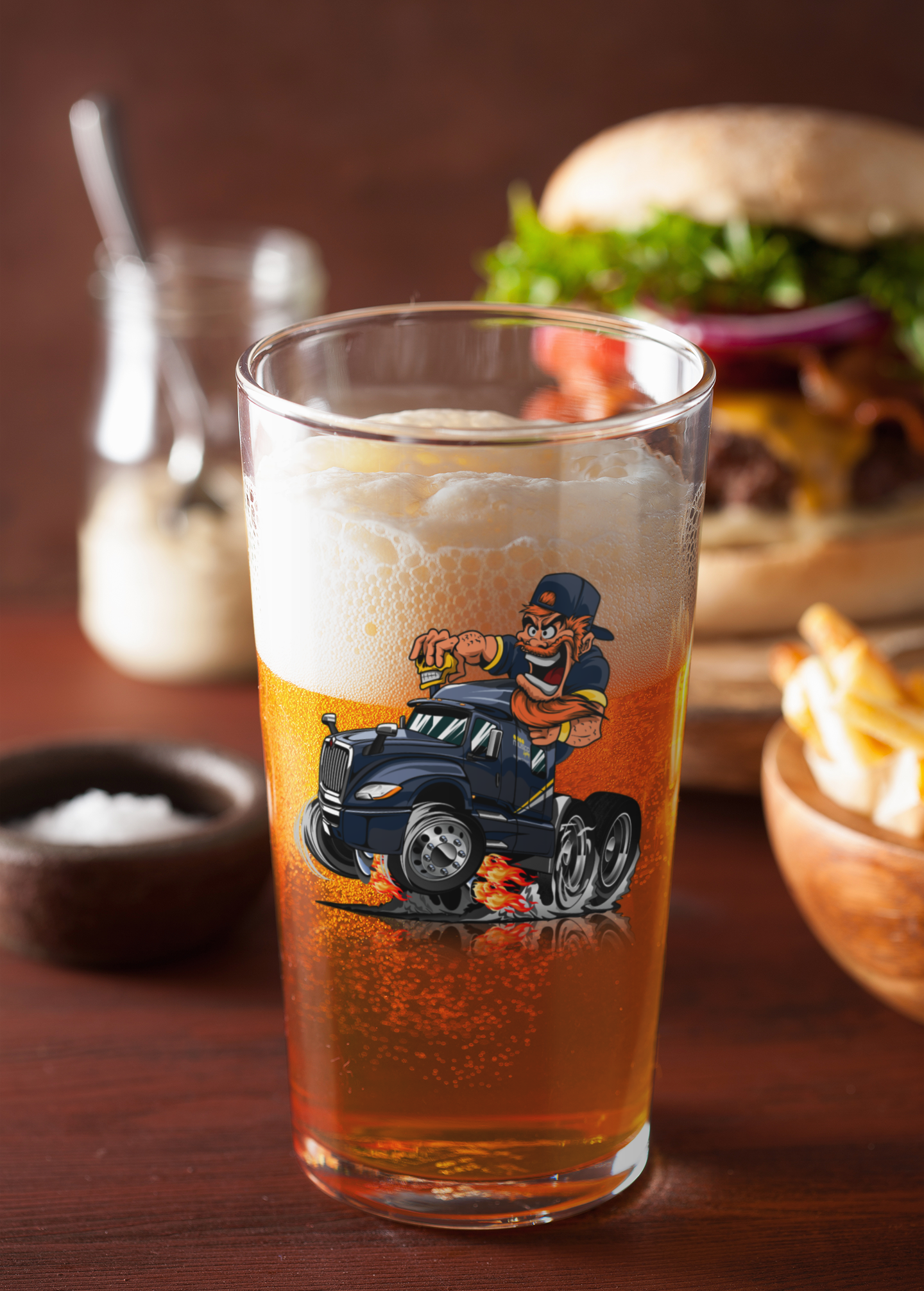 Custom 16 oz Mixing Glasses